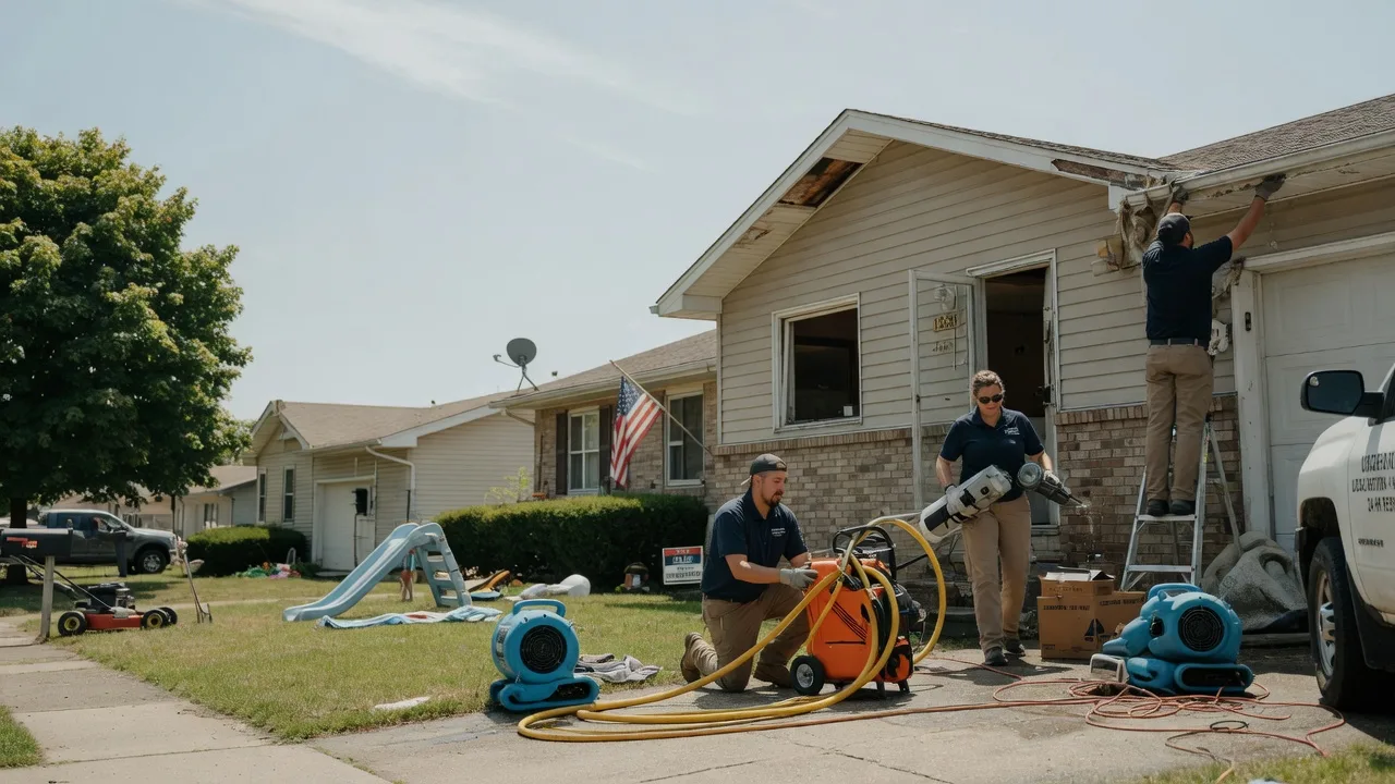 Water Damage Restoration in Wheaton, IL near me